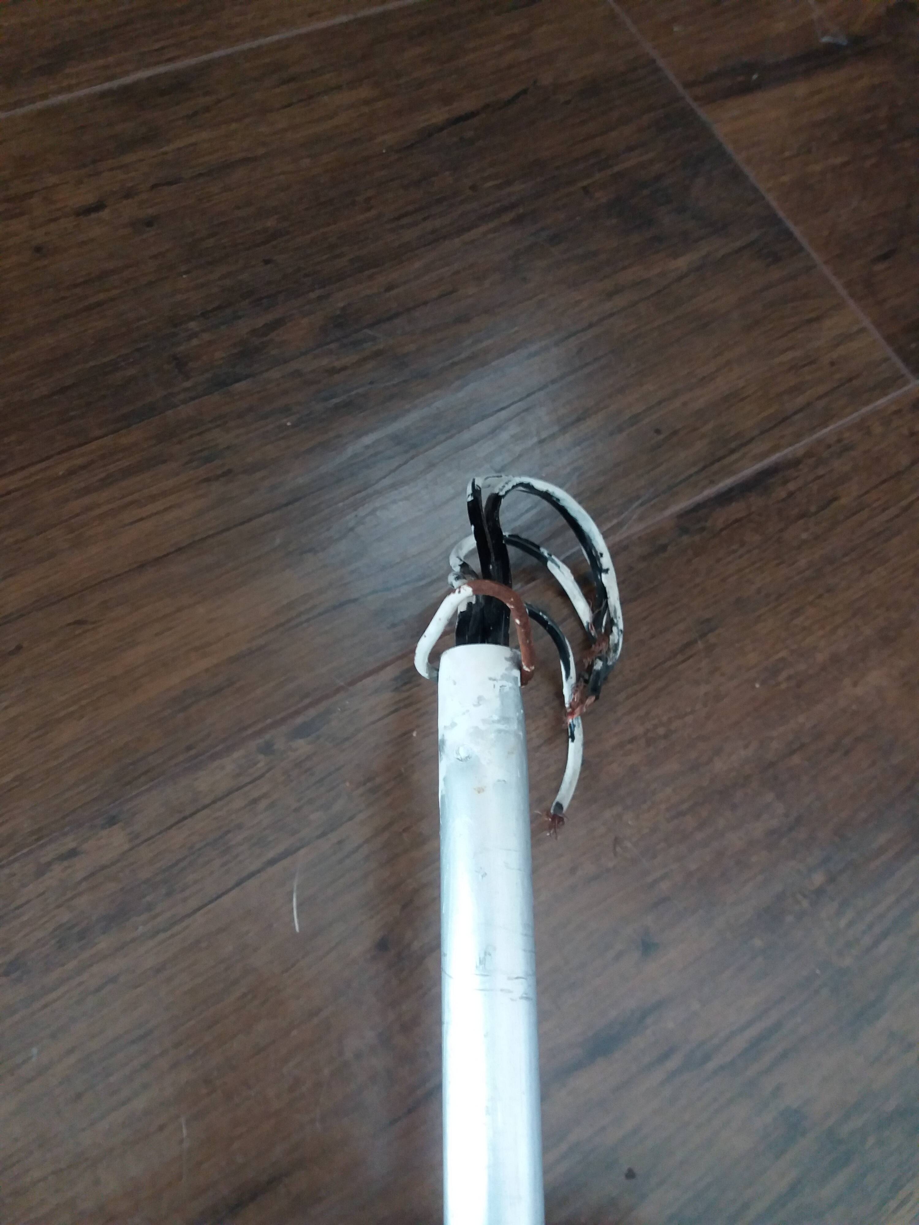 Art Deco glass globe pendant from Clichy