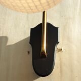 Pair of glass sconces, Arlus 1950