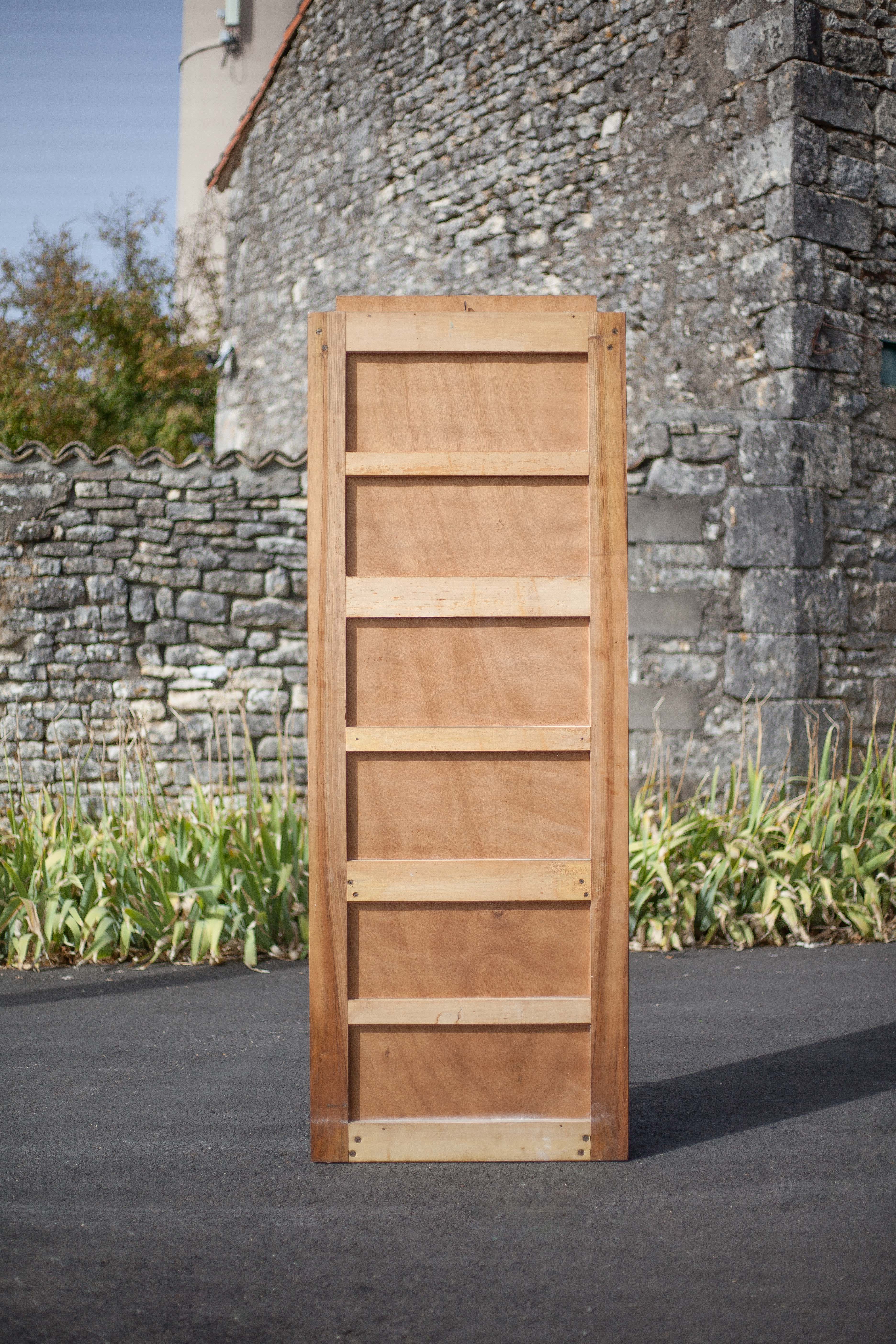 Porte-manteau art déco, porte-manteau bois, vestiaire, meuble hall d'entrée