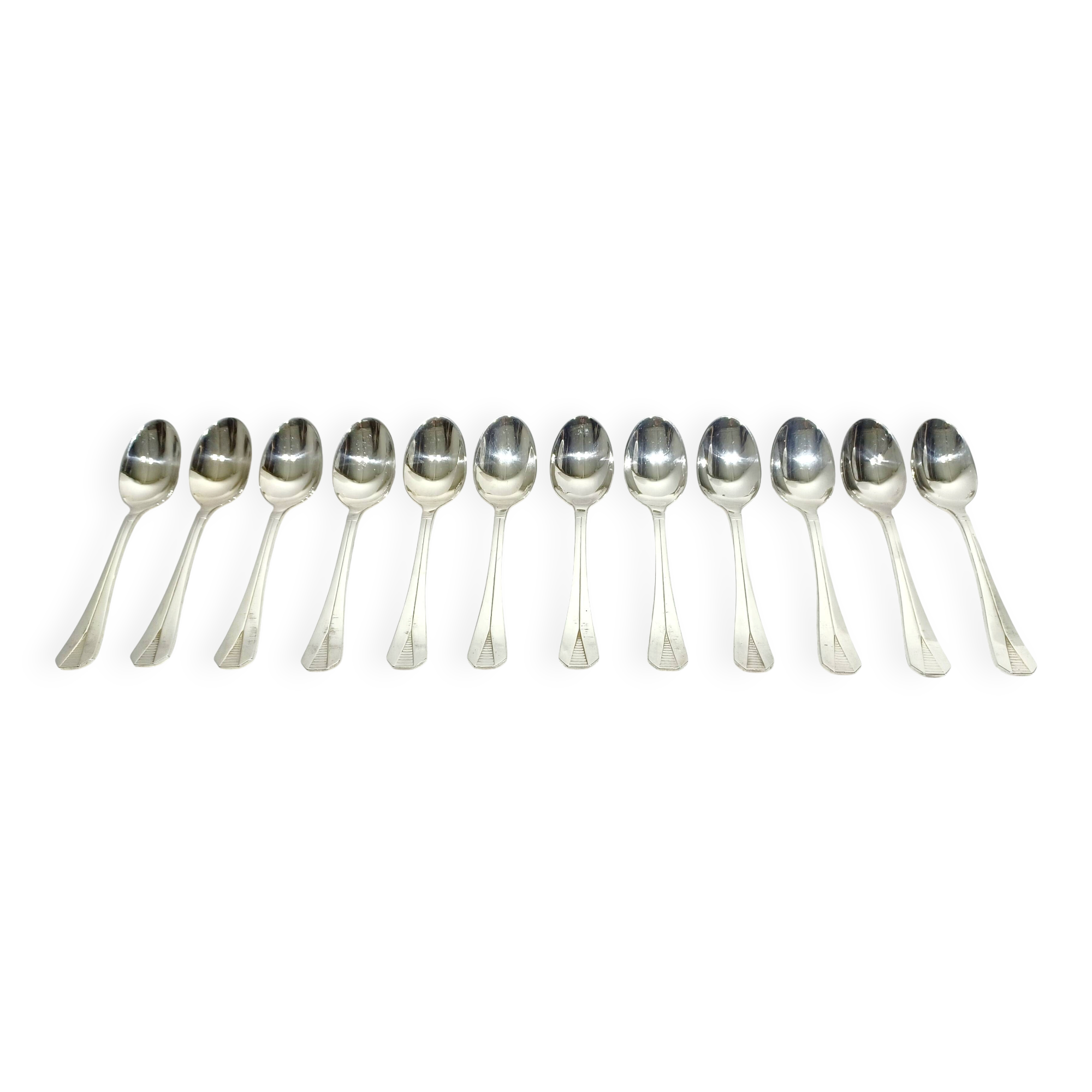 CHRISTOFLE - 12 ATLANTIDE MOCHA SPOONS