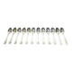 CHRISTOFLE - 12 ATLANTIDE MOCHA SPOONS