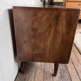 Tv stand in a row vintage compass feet 1980