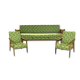 Pair of chairs Danish style of mid-century 1960