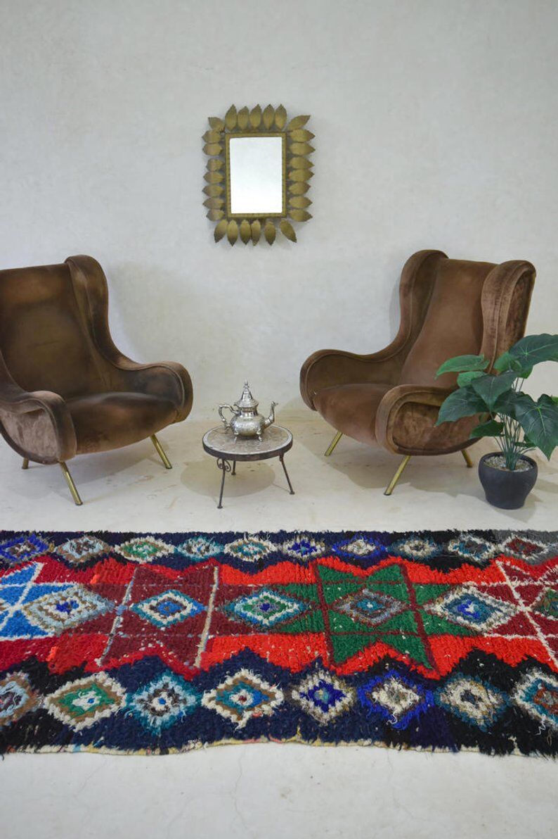 Carpet boucherouite 100x300cm