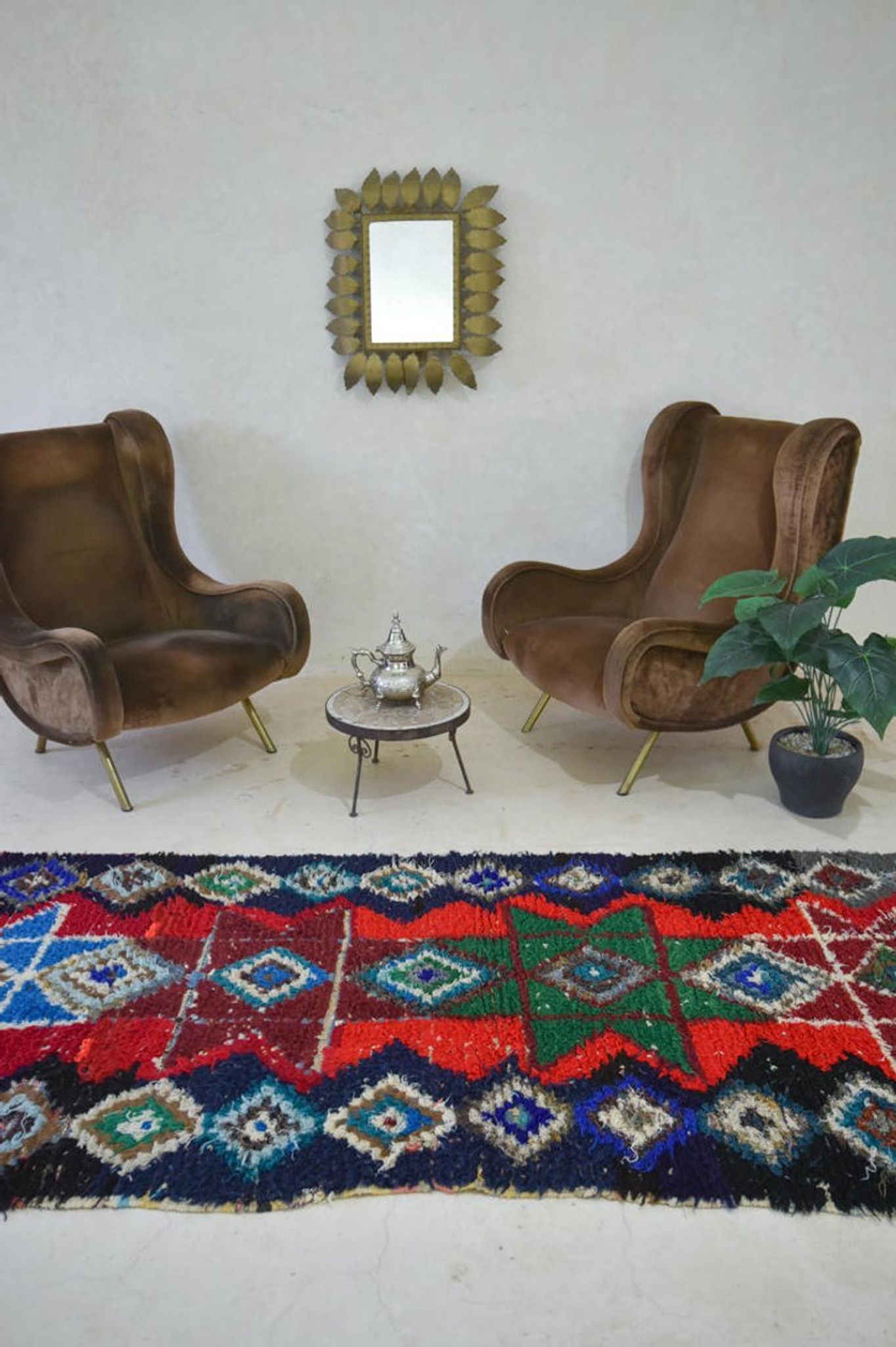 Carpet boucherouite 100x300cm