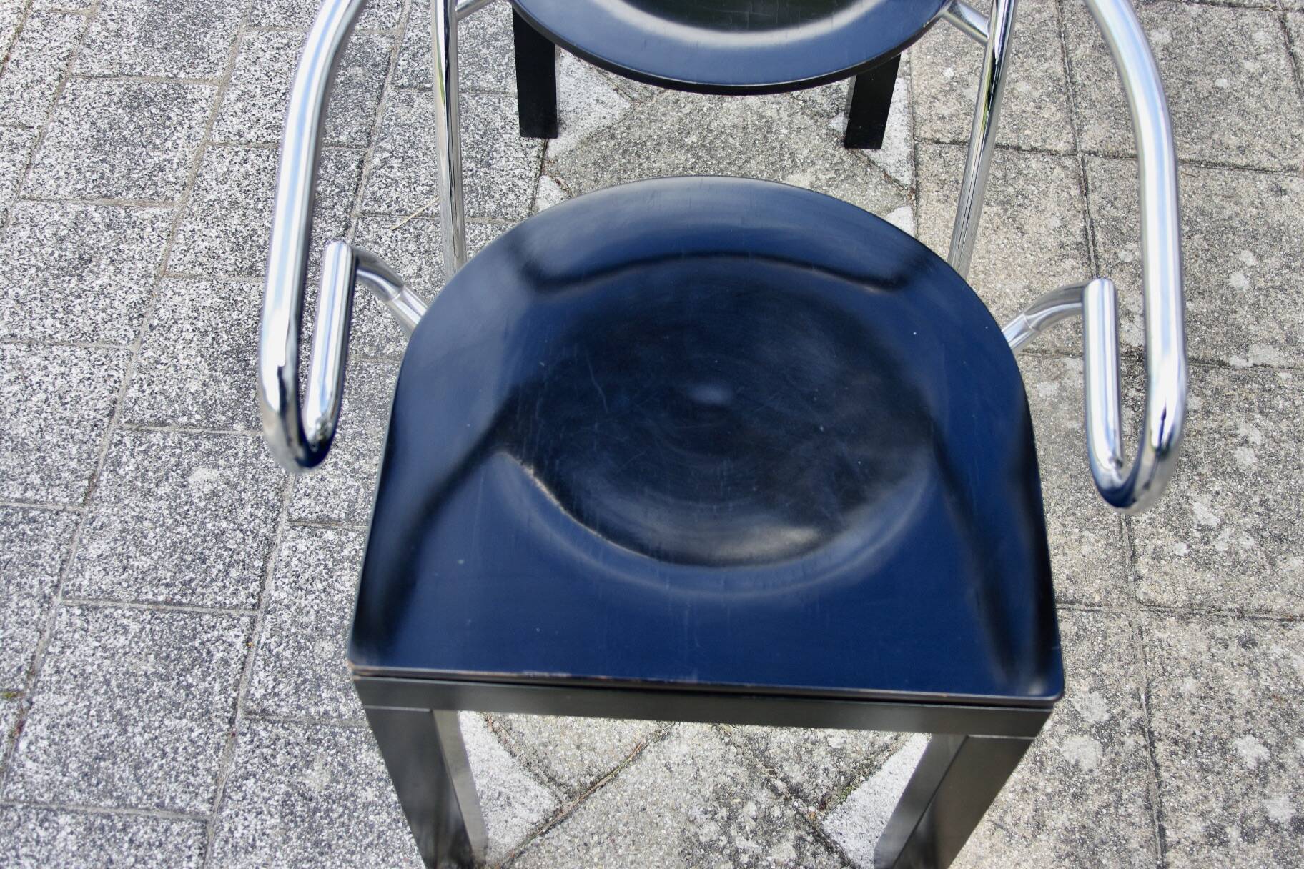 Pair of vintage space age chair 1980