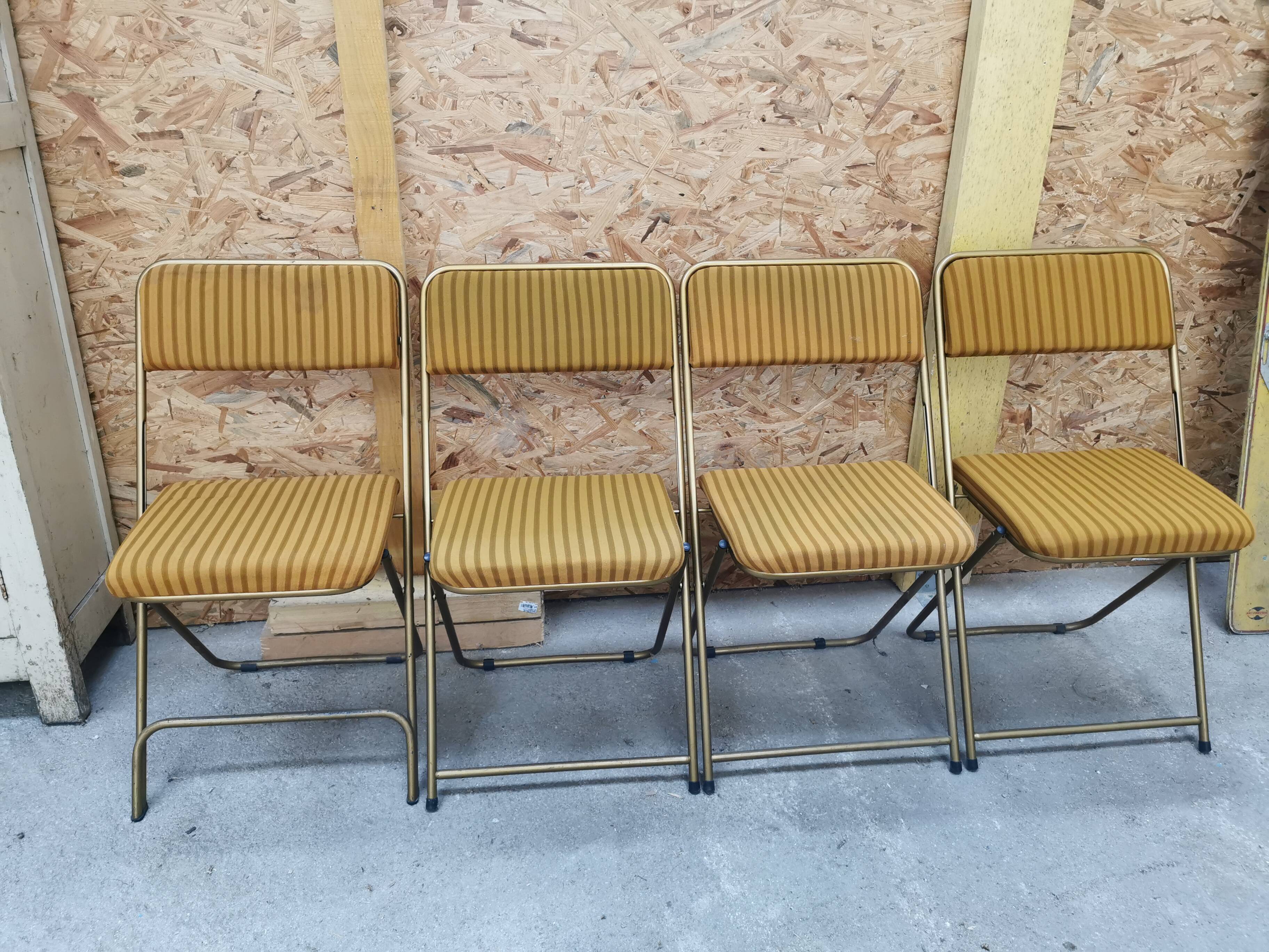 Lot 4 chairs Lafuma