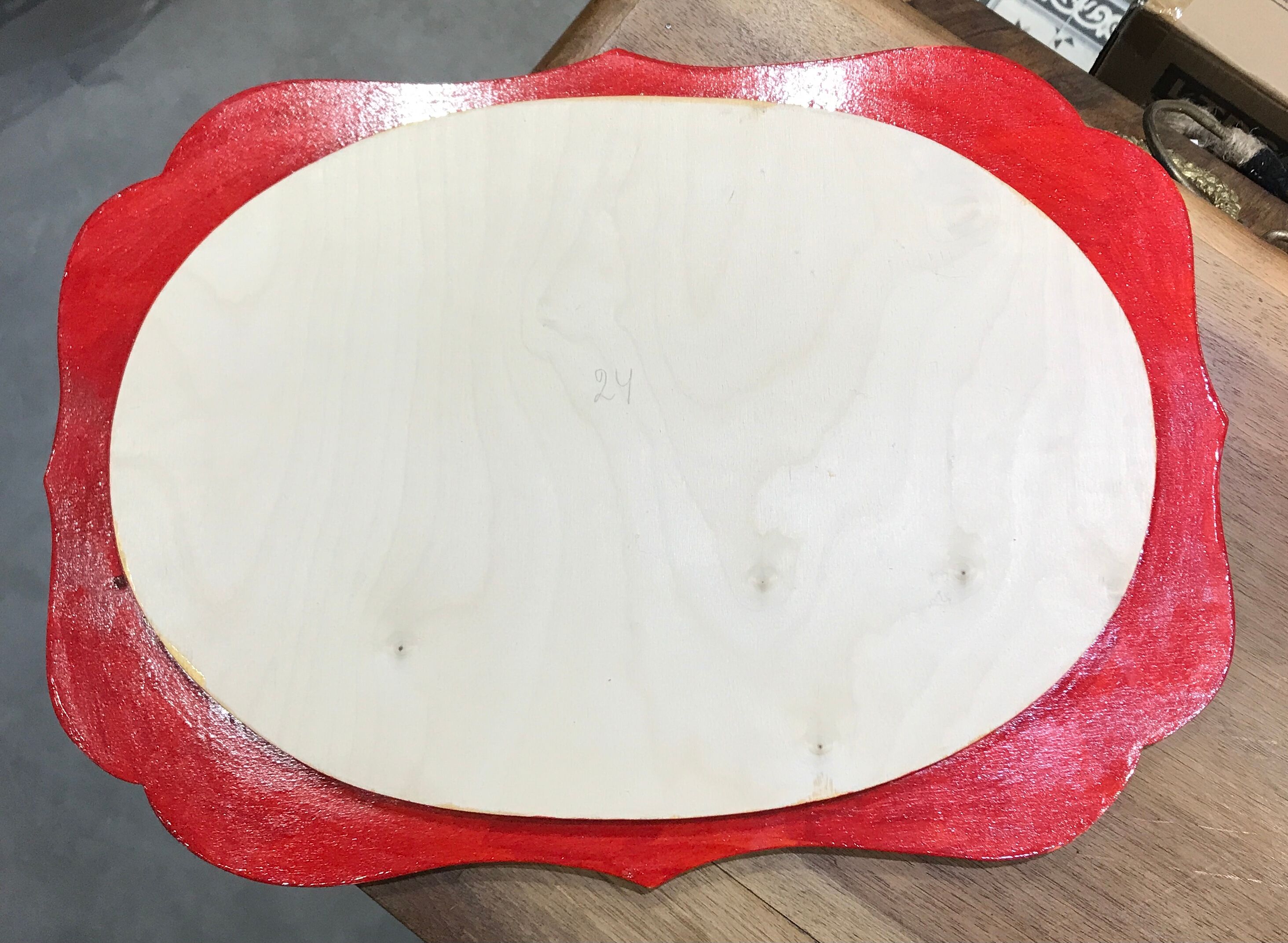 Handmade wooden tray Ukraine