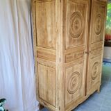 Carved oak cabinet