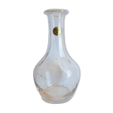 Carafe cristal d'arques épis taillé vintage