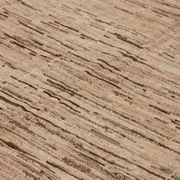 Handwoven Turkish Rustic 290 cm x 370 cm Brown Wool Carpet