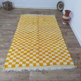 Tapis berbère en laine fait main 246 X 146 CM