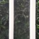 Old translucent glass communication door 82.5x214.2cm