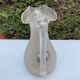 Carafe refresher pitcher baccarat or st louis frosted crystal twisted handle
