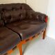 2/3-seater canapé Arne Norrell for COJA Sweden in leather