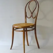 Thonet Chair No. 20 OMEGA circa 1870, original condition Bentwood