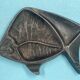 Empty pocket, art deco fish advertising ashtray signed J. André, regulates