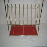 Side table with magazine holder from the 50s