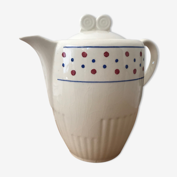 Porcelain teapot signed