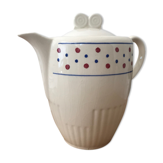 Porcelain teapot signed