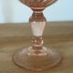 Vintage lot de 4 verres à vin Luminarc Rosaline