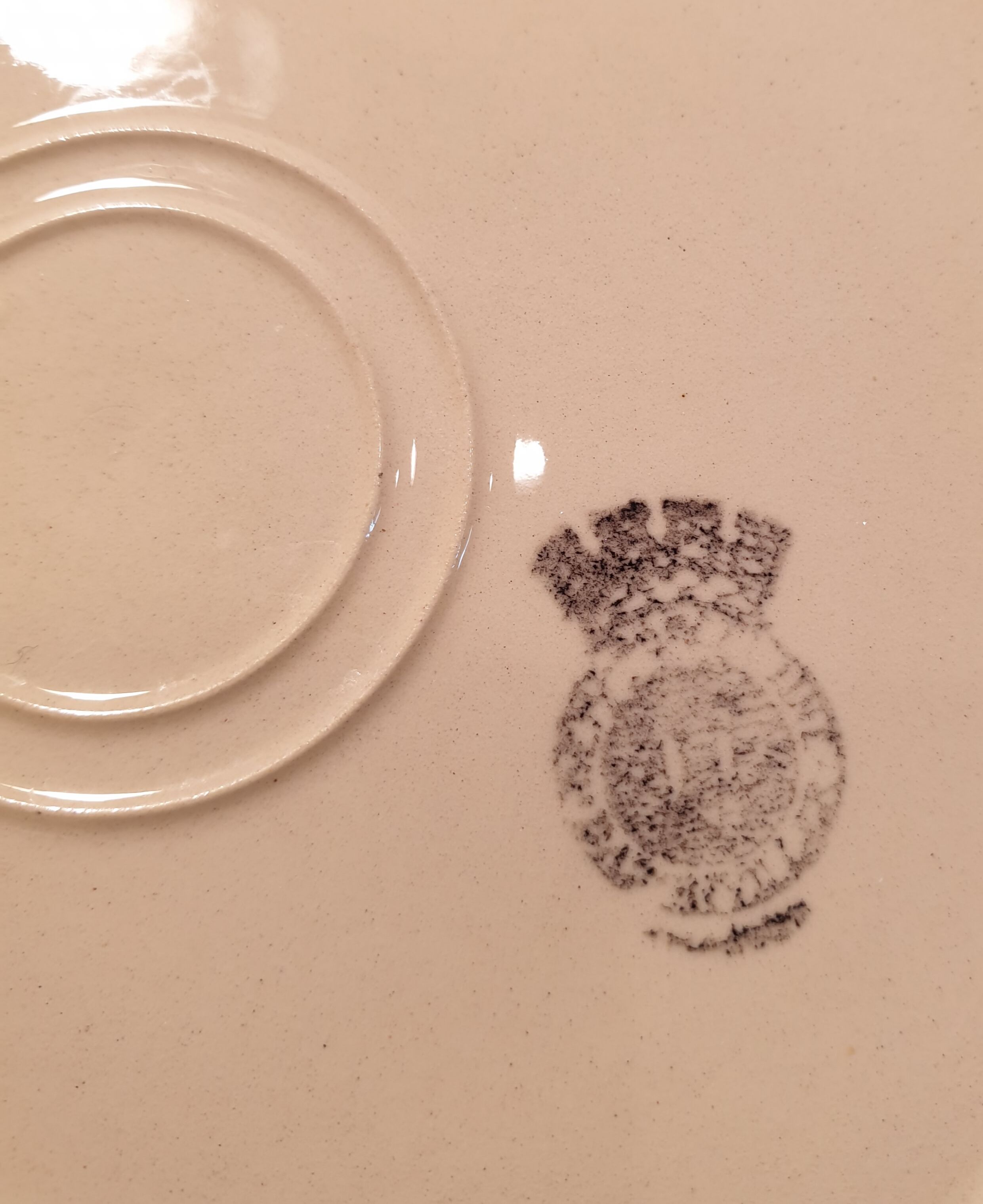 Suite de 6 assiettes creuses Badonvillers