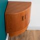 Retro Teak 1960s G Plan Fresco Corner Unit Bar Drinks Cabinet On Hairpin Legs