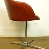 60s swivel "shell" chair