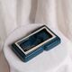 Blue earthenware pocket emptier