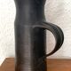 Jean Cacheleux's black ceramic pitcher, 1970s