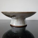 Cup pique flowers in sandstone signed