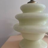 Pied de lampe opaline