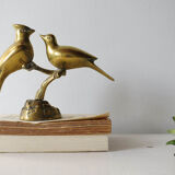 Couple brass birds