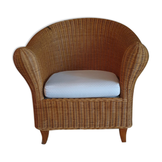 Rattan armchair