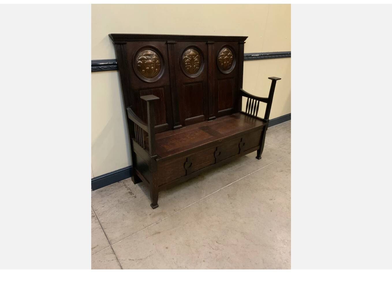 Antique - Chest Bench - Art Nouveau