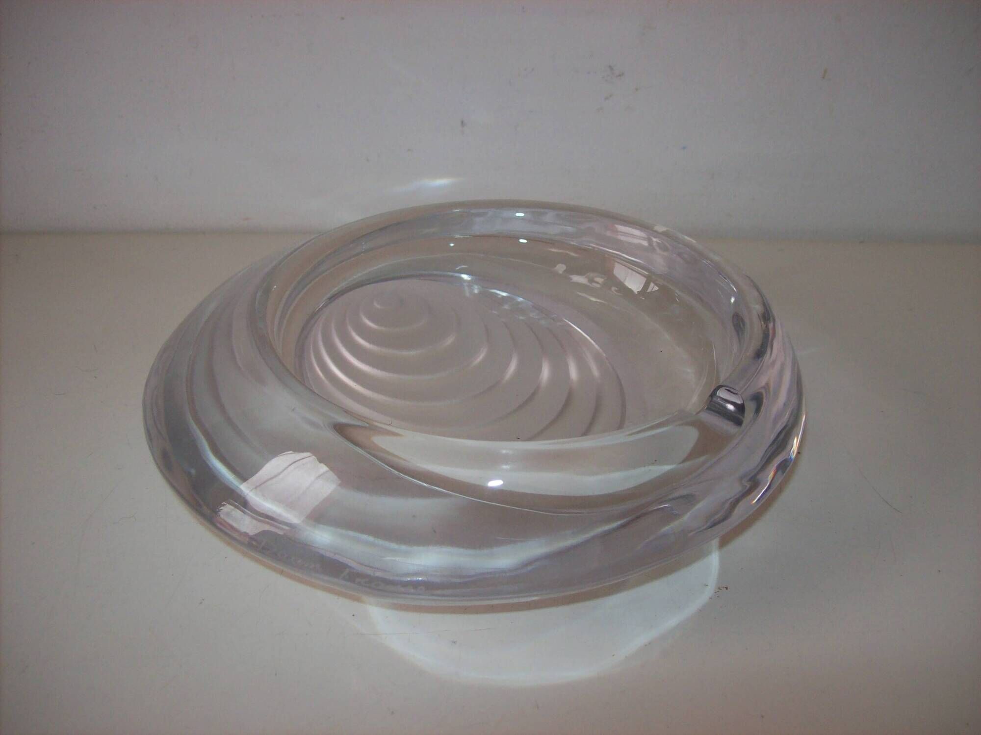 Daum ashtray and pocket tray