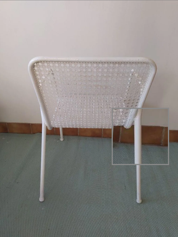 Chaises fauteuils en metal Emu Rio