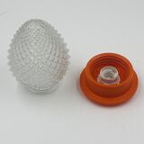 Orange Pinecone Ceiling Light