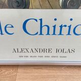 Affiche giorgio de chirico alexandre iolas sergio tosi milano new york