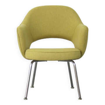 Eero Saarinen fabric armchairs