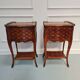 Paire de tables de chevet kingwood c1920