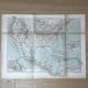 Carte ancienne États Unis et Mexique 70,5x53cm