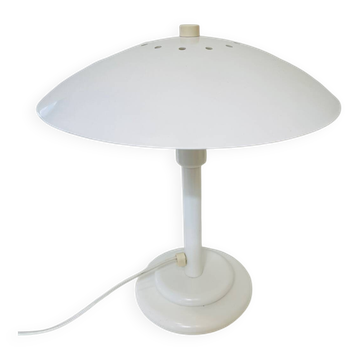 Lampe Aluminor blanche, circa 1975