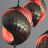 Lustre Lyfa Danemark Vintage, Annees 60