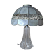 Original bedside desk lamp Crystal base Lampshade mother-of-pearl old