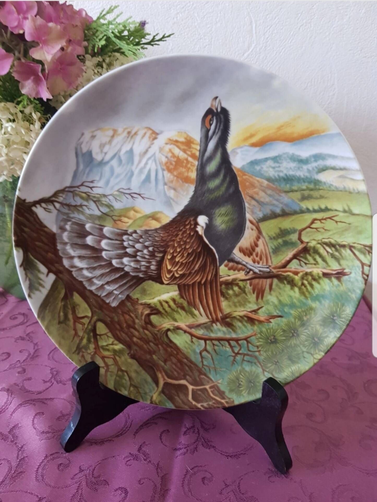 Assiette decorative murale,AK Kaiser, Germany