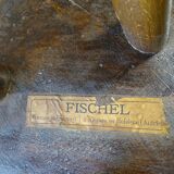 Plant stand, pedestal by Fischel 1890 Bent wood, No Thonet