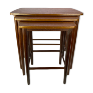 tables gigognes en teck