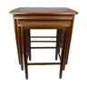 Pull out tables in teak of Danish design from the 1960s