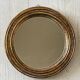 Miroir rond vintage en bois doré 25cm